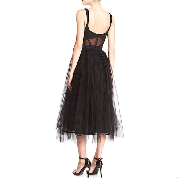 CINQ A SEPT EVANGELINE DRESS sz 6 tulle gown - Picture 5 of 14